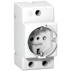 Slika Utičnica DIN iPC 2P+E 16A 250VAC IEC 2316 italijanski standard ACTI 9 Schneider