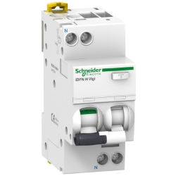 Slika RCBO Acti 9 iDPN H Vigi 1P+N 16A C kriva 10000A 30mA A-SI tip Schneider