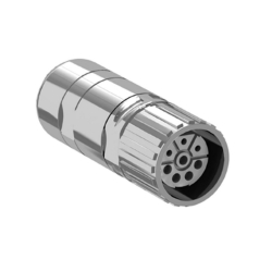 Slika Industrijski M23 konektor za sastavljanje napojnih kablova 1.5 ili 2mm2 set od 5 komada Schneider