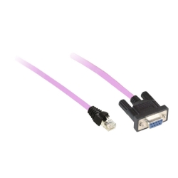 Slika Kabal CANopen prefabrikovani kabal za CANopen bus 0.5m - 1 RJ45, 1 ženski SUB-D 9 Schneider