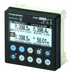 Slika Digiware displej za sistem D70 V2 gejtvej Ethernet RS485 izlaz Webview-M Socomec