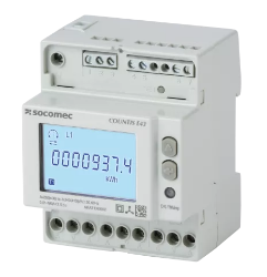 Slika Brojilo digit modul 3P12kA preko strujnih TF 2tarifno sa RS485 i pulsnim izlazom Countis E43 Socomec