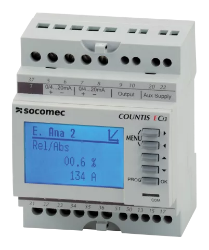Slika Digiware koncentrator multifunkcionalni pulsni 7xDI 2xAI sa RS485 komunikacijom ECi3 Socomec