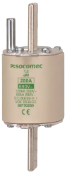 Slika Osigurač nožasti 400A gG type NH S2 500VAC (3kom) Socomec