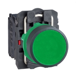 Slika Taster NO+NC fi22 crni Harmony XB5 Schneider