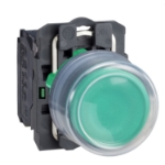 Slika Taster NO fi22 zeleni gumena kapica Harmony XB5 Schneider