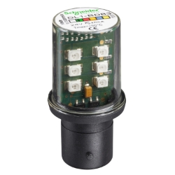 Slika Lampica LED zelena BA15D 24VAC/DC Schneider