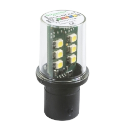 Slika Sijalica LED zaštićena BA15d bela trajno osvetljenje 230V Schneider