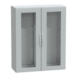 Slika Slobodnostojeći poliesterski orman PLA potpuno zaptiven 1250x1000x420 IP65 provid. vrata Schneider
