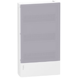 Slika Spratna tabla nadgradna 3x12 modula dimovana vrata Mini Pragma Schneider