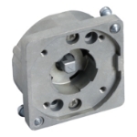 Slika Element adapter pločica O22 grebenasti prekidač metalni okvir AI Canalis Schneider