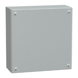 Slika Razvodna kutija metalna V300xŠ300xD120 IP66 IK10 RAL7035 montaža na zid SBM Spacial Schneider