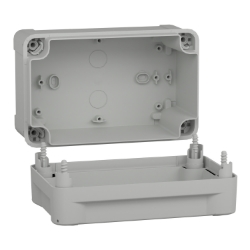 Slika Kutija ABS IP66 IK07 RAL7035 U:V175 Š105 D100 S:V192 Š121 D105 neprovidan poklopac V40 Schneider