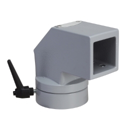 Slika Nosač horizontalni rotirajući kvadratni 50 mm RAL 7040 za S3CM HMI ormane Schneider