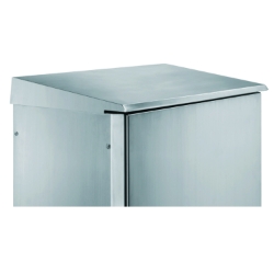 Slika Krov od nerđajućeg čelika 304L Scotch Brite® obrada za ormane Š800xD400mm Schneider