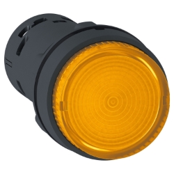 Slika Taster narandžasti svetleći fi22 LED povratak 1NO 24V Harmony XB7 Schneider