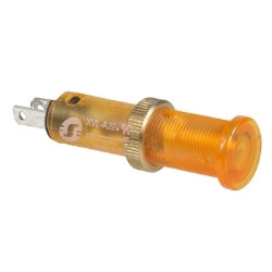 Slika Signalna lampica O8 IP40/IP65 žuta LED sa poklopcem 12V Faston Schneider