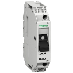 Slika Prekidač termomagnetni TeSys GB2 1P 1A Id=6A Schneider