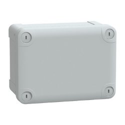 Slika Kutija ABS IP66 IK07 RAL7035 U:V150 Š105 D80 S:V164 Š121 D87 neprovidan poklopac V20 Schneider