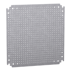 Slika Montažna ploča mikroperforirana 400x400 mm otvori 3.6 mm razmak 12.5 mm Schneider