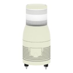 Slika Svetlosna kolona 100 mm 24 V sirena stalno trepćuće LED svetlo crvena Schneider