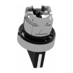 Slika Glava prekidača crna izbornog fi22 1-0-2 metalna hromiran IP66 Harmony XB4 Schneider