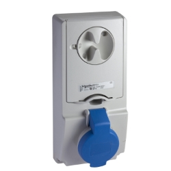 Slika Utičnica sa blokadom 32A 2P+E 200-250VAC IP44 panel Unica Schneider