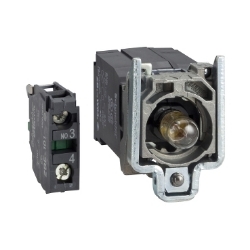 Slika Blok svetlosni montažni ram BA9s inkandesc. sijalica 220-240V 1NO Schneider