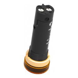 Slika Signalna lampica O12 IP40/IP65 žuta LED sa poklopcem 12V stopice Schneider