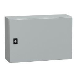 Slika Ravna vrata bez montažne ploče V300xW450xD150 IP66 IK10 RAL7035 Spacial CRN Schneider