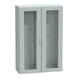 Slika Slobodnostojeći poliesterski orman PLA potpuno zaptiven 1500x1000x420 IP65 provid. vrata Schneider