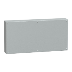 Slika Industrijska metalna kutija ravna vrata H400xW800xD120 IP66 IK10 RAL7035 Schneider