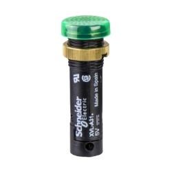 Slika Signalna lampica O12 IP40/IP65 zelena LED sa poklopcem 48V stopice Schneider